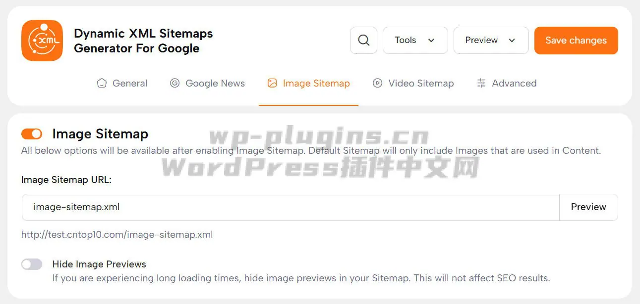 免费功能丰富的Sitemap插件