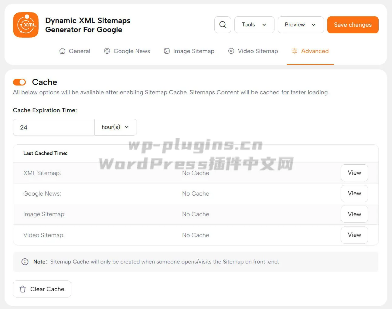 免费功能丰富的Sitemap插件