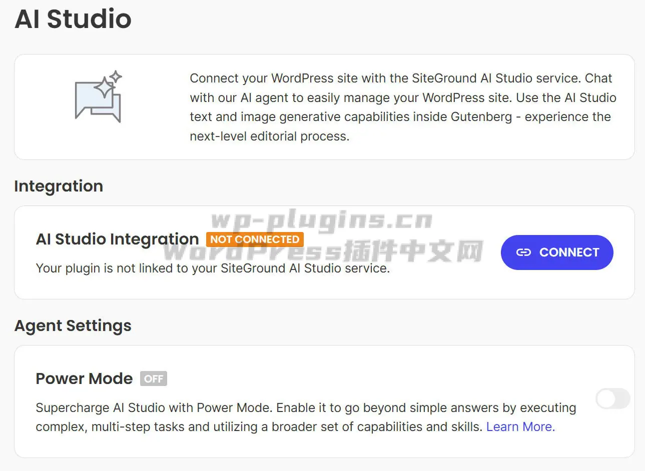 用AI管理网站，SG AI Studio插件