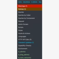query-monitor-截图1